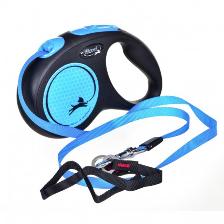 Flexi New Neon S 5 m koera automaatne jalutusrihm