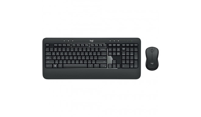 klaviatuur MK540 Advanced US-Layout Plunger Windowsile, tumehall