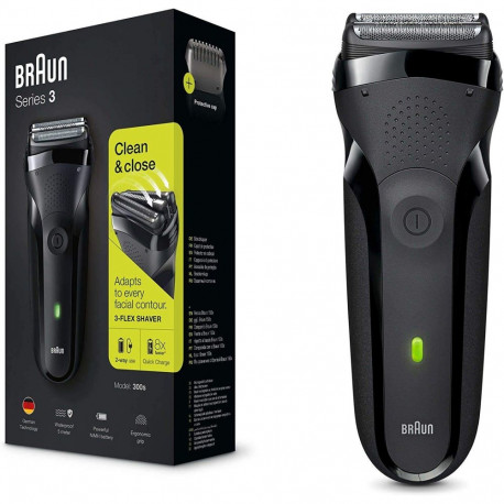 Braun Series 3 - 300S, razors (black)