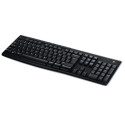 Logitech klaviatuur K270 Wireless, must