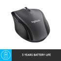 Logitech hiir M705 Wireless, must (910-001949)