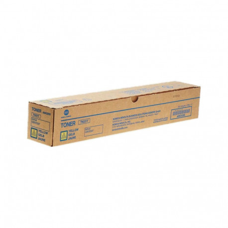 Konica Minolta TN221Y (A8K3250) Toner Cartridge, Yellow