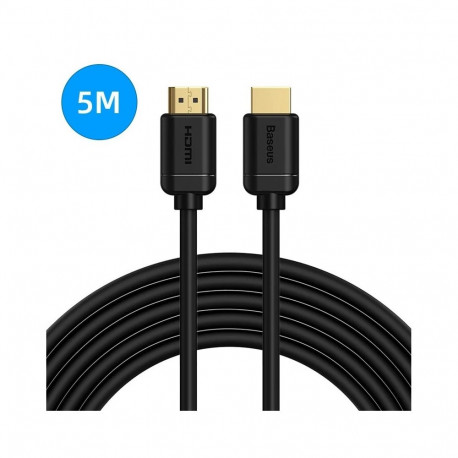 Baseus 2x HDMI 2.0 4K 30Hz Cable  3D  HDR  18Gbps  5m (black)