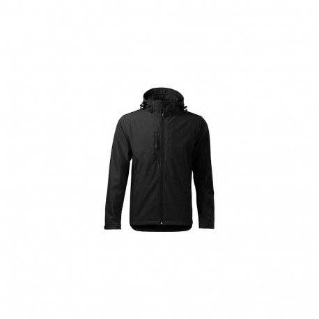 Adler meeste softshell kapuutsiga 522 must L