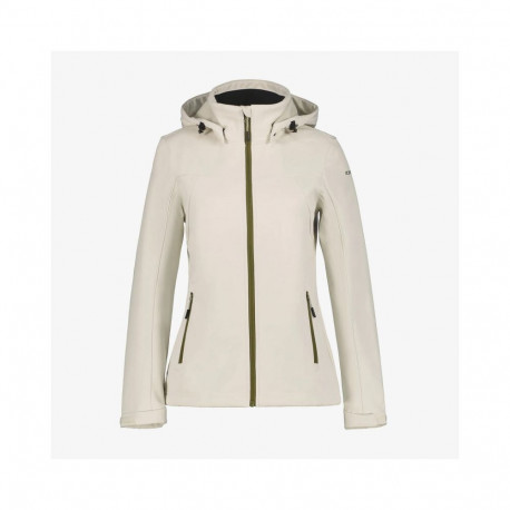 Softshell Icepeak Brenham valge/tumeroheline - 38