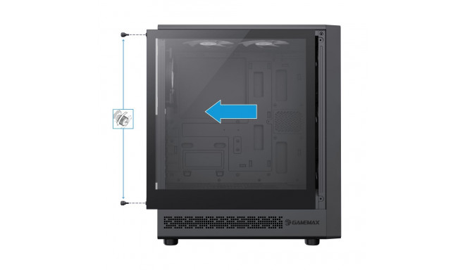 Gamemax STORM 2 AB ATX arvutikorpus