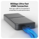 Hyper HyperDrive Next USB4 M.2 PCIe korpus