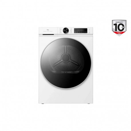 TCL DP0844WE0 eestlaetav soojuspumbaga pesukuivati energiaklass E 8 kg LED sügavus 59.3 cm valge