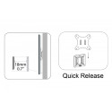 Wall Mount for 1xLCD max. 27" max. load 18kg