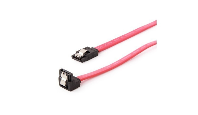 Cable SATA DATA III down/straight metal studs 50cm