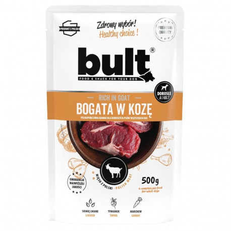 Dog Food - BULT Rich in Goat Wet Food 500g Gluten-Free