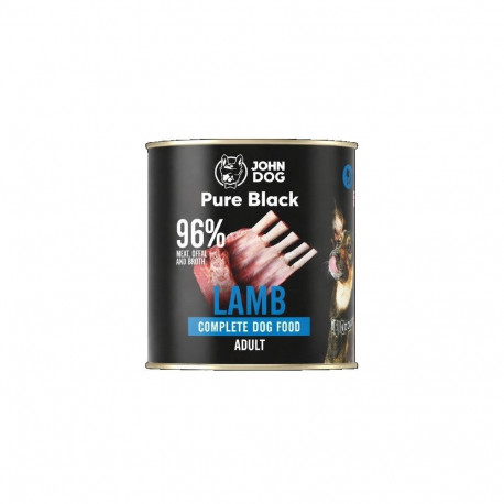 Dog Food - JOHN DOG Pure Black Lamb Wet Food 800g Grain-Free Gluten-Free