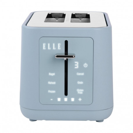 Toaster - ELLE Blue Toaster (2 slices, 6 browning levels, defrost, reheat, blue)