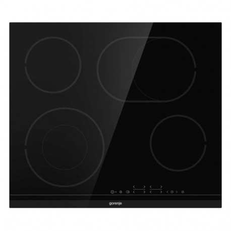 Ceramic Hob - Gorenje ECT643BCSC 4 Zone Touch Control Black
