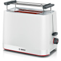 Toaster - BOSCH TAT3M121 2-Slice Defrost Function White