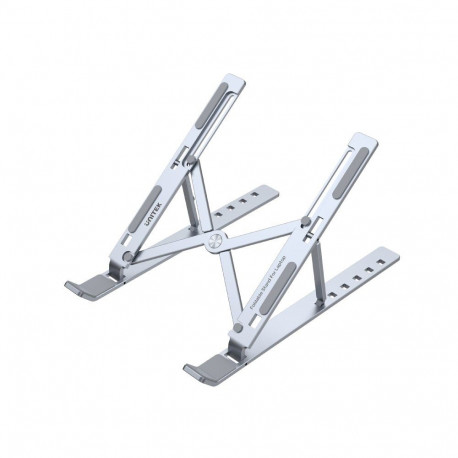 Laptop Stand - UNITEK OT155SL Adjustable Foldable Silver