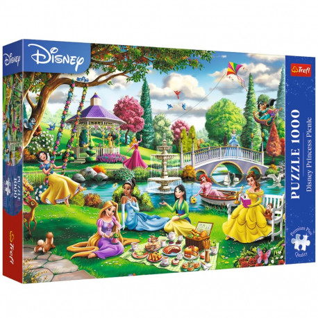 Trefl 10919 Disney Princess piknik printsessidega pusle, 1000-osaline