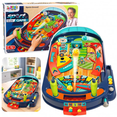 Laua-flipper osavusmäng lastele, 12 palli