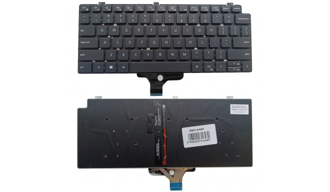 Keyboard DELL Latitude 7310, with backlight, US