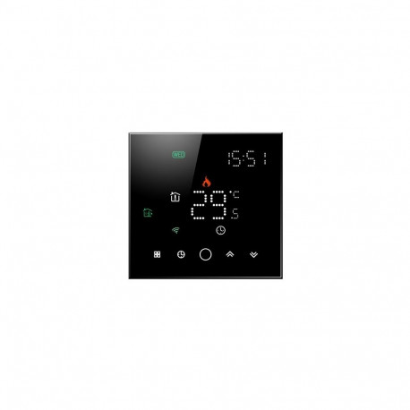 TUYA Programmable Thermostat WiFi, black