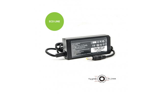 Laptop Power Adapter ASUS 220V, 24W: 9.5V, 2.5A