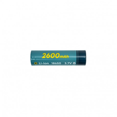Battery 18650, 3.7V, 1C, 2600mAh