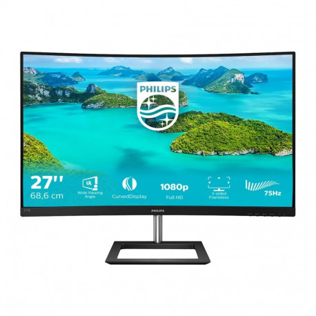 PHILIPS 272E1CA/00 monitor 27, VA paneel, HDMI/DP, kõlarid