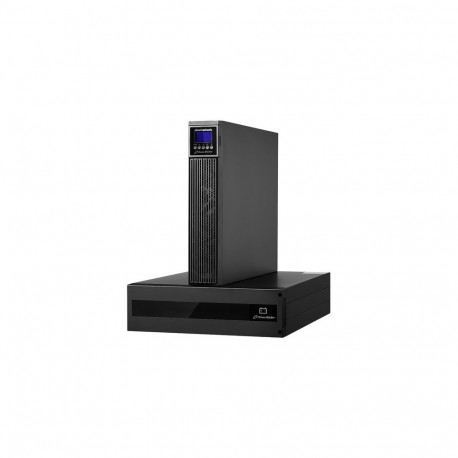 UPS RACK POWERWALKER VFI 10000 RTG PF1 ON-LINE 10000VA 2X IEC C13 OUTLETS TERMINAL 5U BATTERYPACK