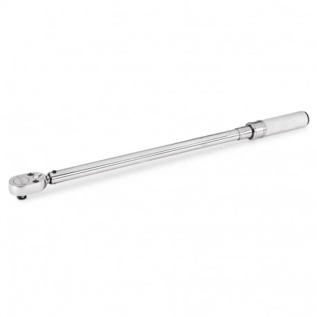 1/2" Drive SAE Adjustable Click-Type Fixed Ratchet Torque Wrench (50–250 ft-lb)
