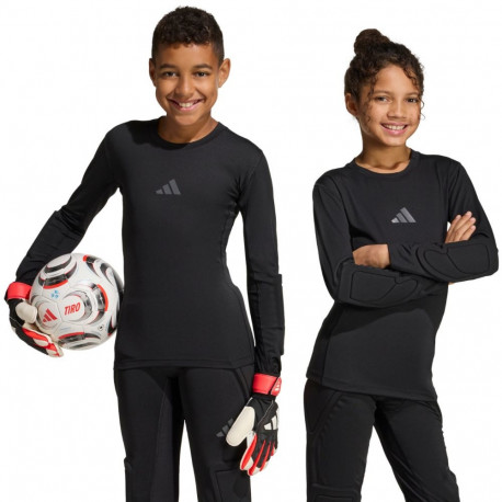 Adidas laste väravavahisärk KA1678 pehmendustega pikkade varrukatega 116cm, must