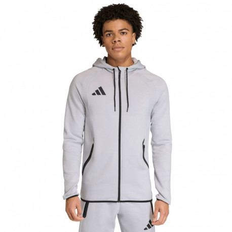 Bluza męska adidas Tiro 26 Travel Sweat Hoodie szara KF6077 M