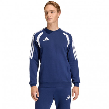 Adidas meeste pusa Tiro 26 League Sweat Crew KF5816 M, tumesinine-valge