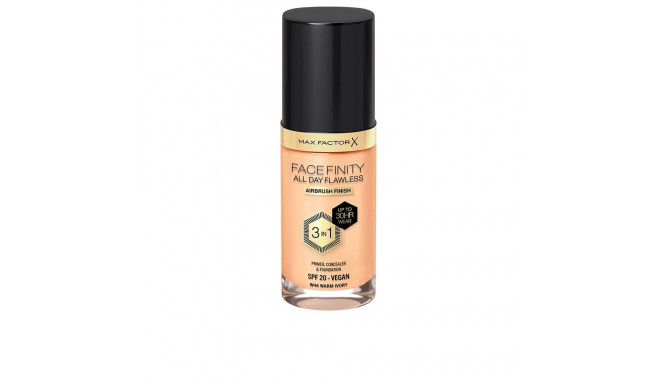 Max Factor meigialuskreem, peitekreem ja jumestuskreem Facefinity 3in1 30ml, #44-warm ivory