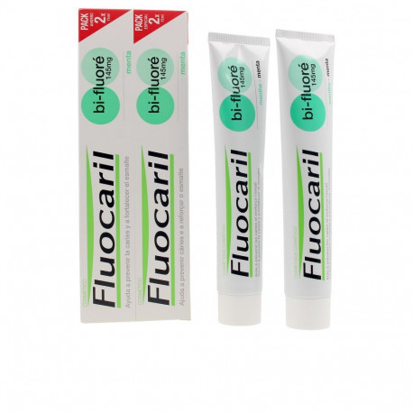 FLUOCARIL BI-FLUORÉ 145mg dentífrico menta 2 x 75 ml