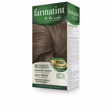 Farmatint püsivärv-geel #6c 5u, tume tuhkblond