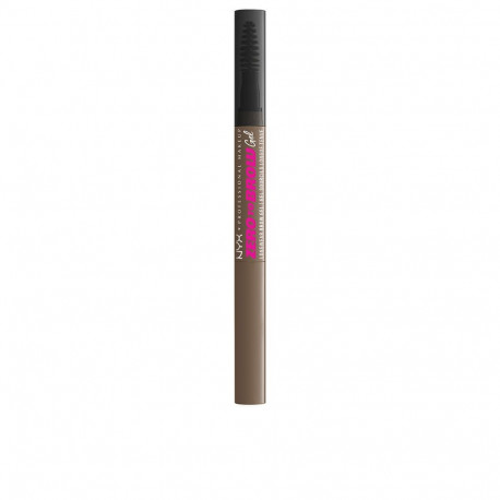 NYX Professional Makeup kulmugeel ZERO TO BROW 2ml, #02-tuhkpruun