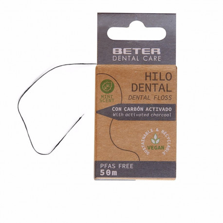 BETER HILO DENTAL carbón activado 50 m 1 u