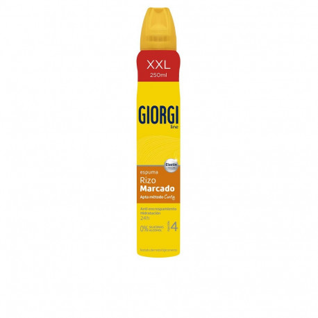 GIORGI LINE GIORGI RIZOS MARCADOS espuma fijadora método curly nº4 250 ml