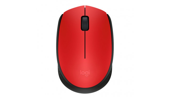 LOGITECH M171 Wireless Mouse - RED