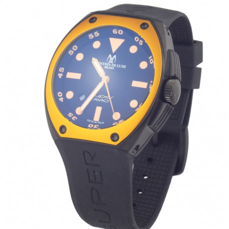 Meeste Kell Montres de Luxe 09SA-BK-1002 (Ø 48 mm)