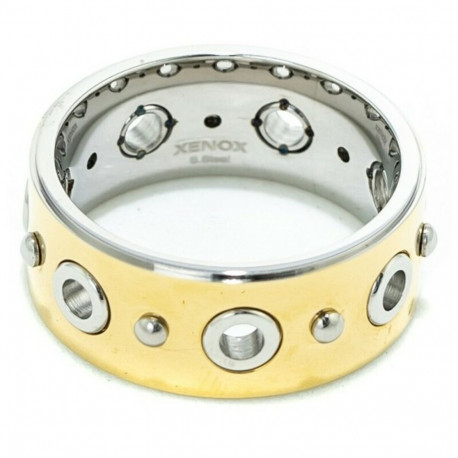 Ladies' Ring Xenox X1485G Golden - 18