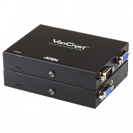 "ATEN VE170 VGA Cat5 Audio/Video Extender Sender und Empfnger"