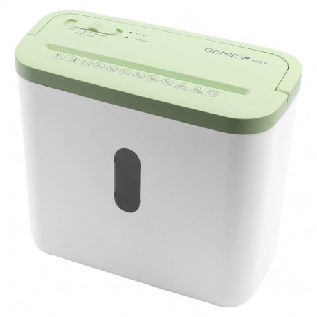 "GENIE Aktenvernichter 440 X GR weiß-grün"