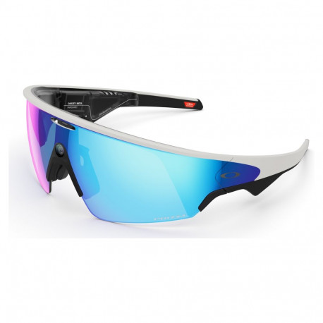 "META Oakley Vanguard, Meta AI, White, Prizm Sapphire AI Glass"