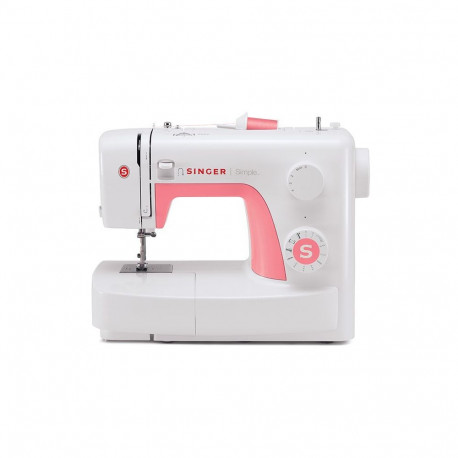 Singer Sewing machine SIMPLE 3210 White, Number of stitches 10, Number of buttonholes 1,