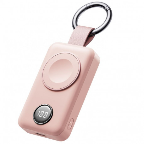 Joyroom Joyroom wireless power bank 2000mAh 3W for Apple Watch pink (JR-WQW01)