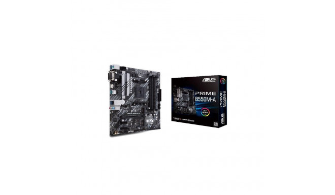 Asus Mainboard||AMD B550|SAM4|MicroATX|Memory DDR4|Memory slots 4|2xPCI-Express 3.0 1x|1xPCI-Express