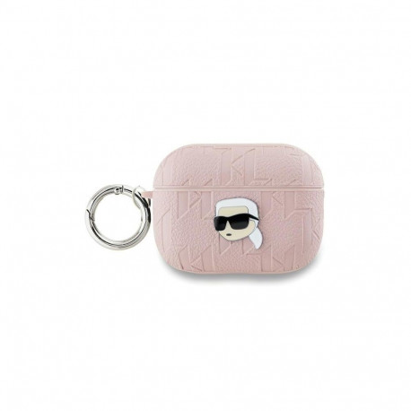 Karl Lagerfeld Karl Lagerfeld Monogram Karl Head case for AirPods Pro 2 - pink