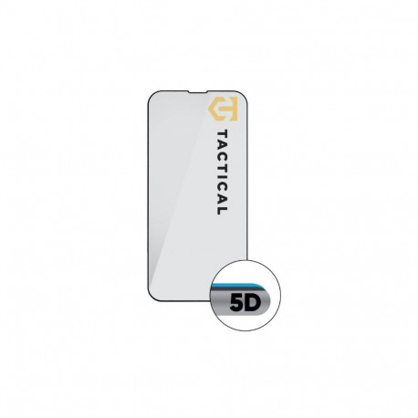 Tactical Apple iPhone 15 Glass Shield 5D Full Glue, black