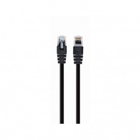 Cablexpert Patch cord 7.5 m, Black, Cat5e, 5 UTP